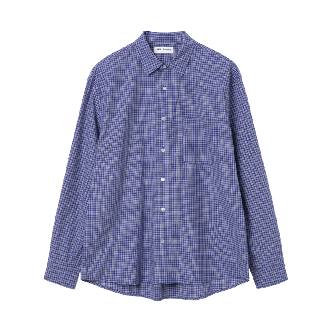 밀로 아카이브 콤바인드 셔츠 블루(Millo Archive Combined Shirts Blue) - 1