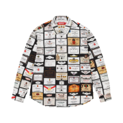Supreme Label Shirt Black - 24FW