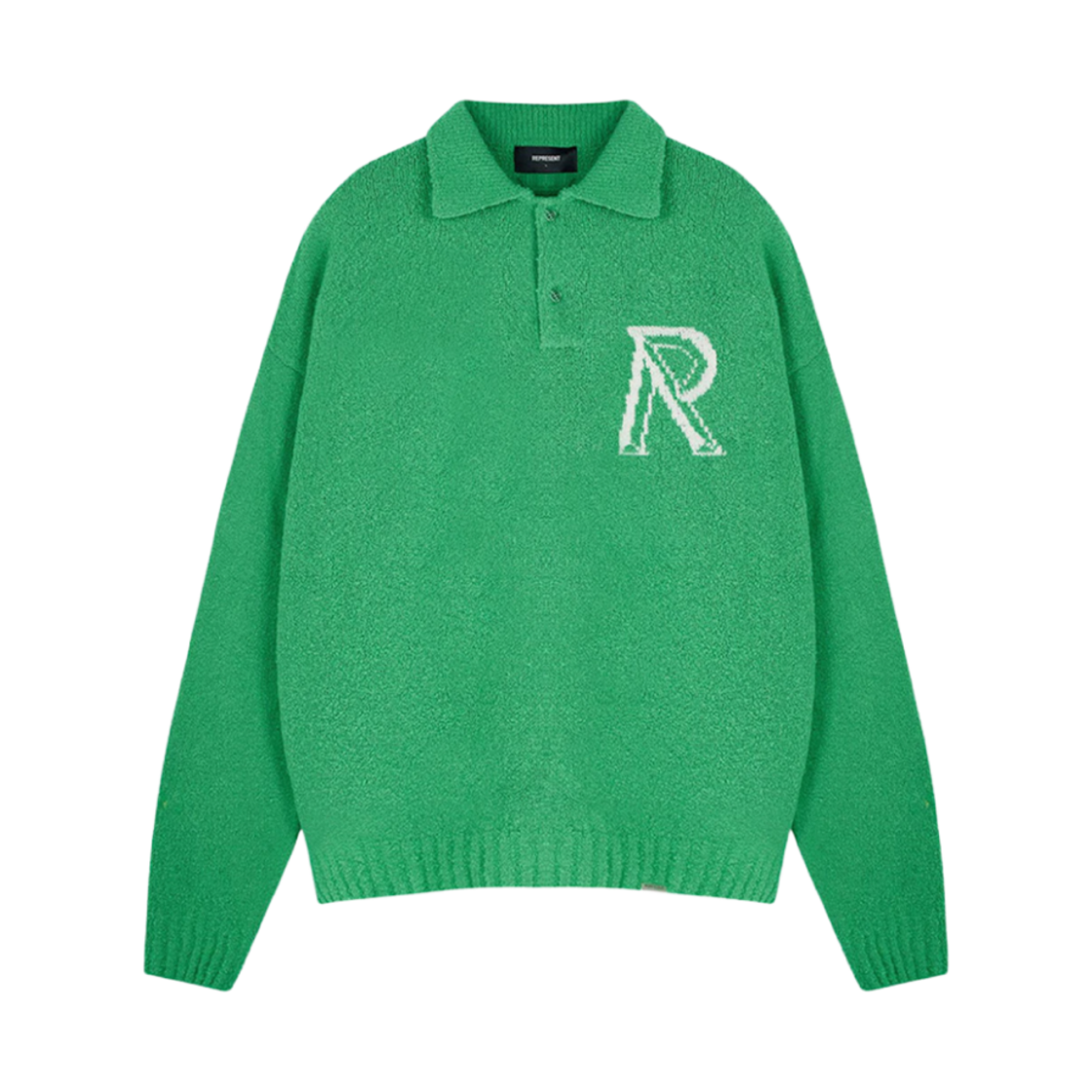 리프레젠트 이니셜 부클레 스웨터 아일랜드 그린(Represent Initial Boucle Sweater Island Green) - 1