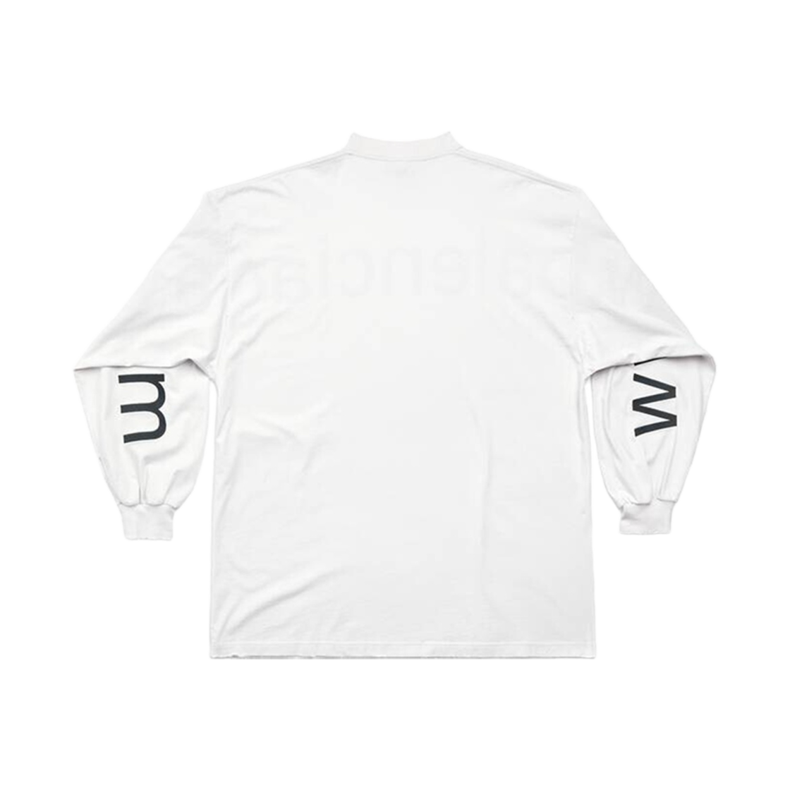 발렌시아가 Bal.com 롱슬리브 티셔츠 오버사이즈 화이트(Balenciaga Bal.com Long Sleeve T-Shirt Oversized White) - 2