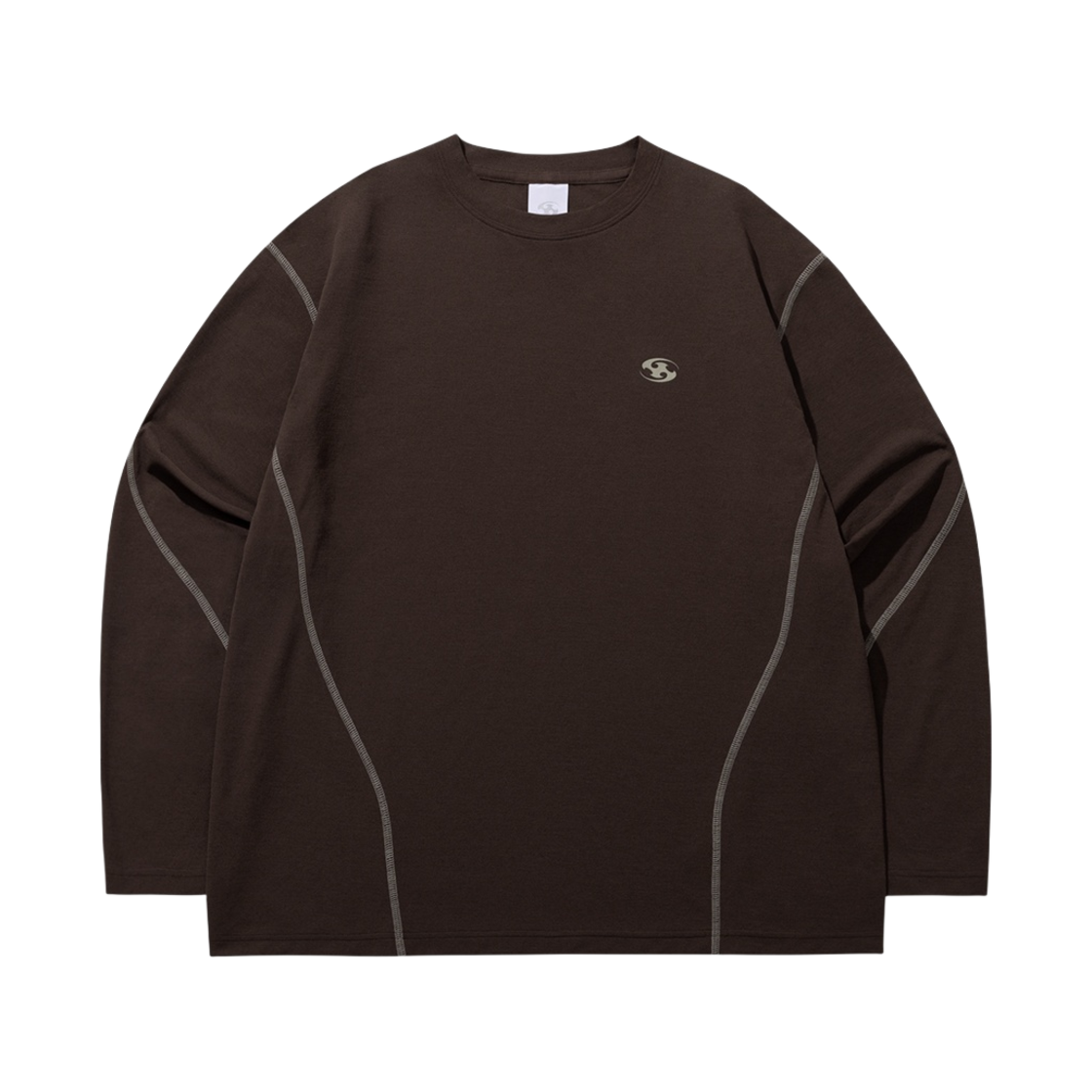 ★関税込★San San Gear★23FW STITCH LONG SLEEVES★ SAN SAN GEAR] 23FW STITCH LONG SLEEVES BLACK 正規品 韓国