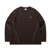 Sansan Gear Stitch Long Sleeves Brown - 23FW