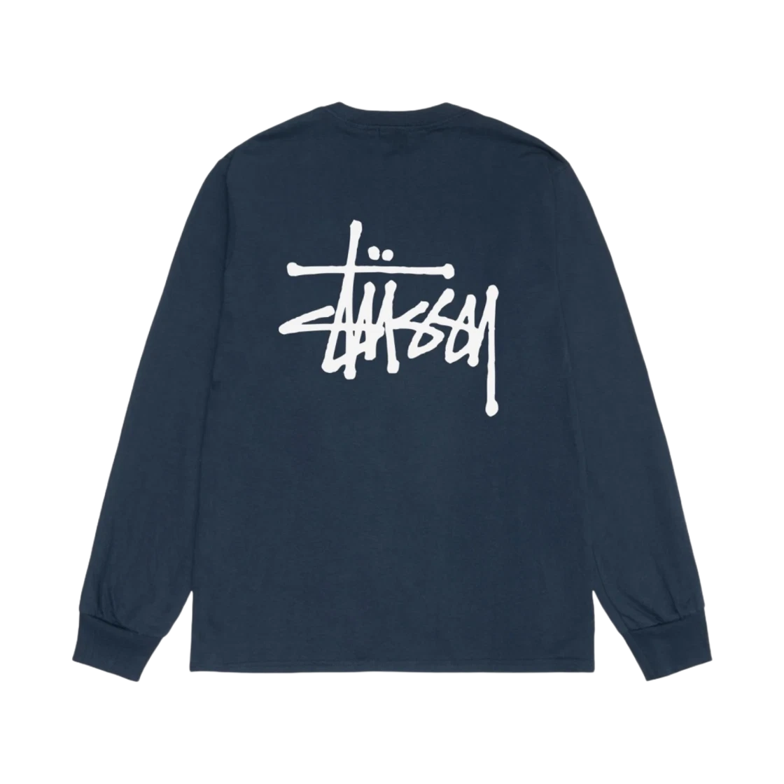 Stussy Stussy Basic Stussy LS T-Shirt Navy · S