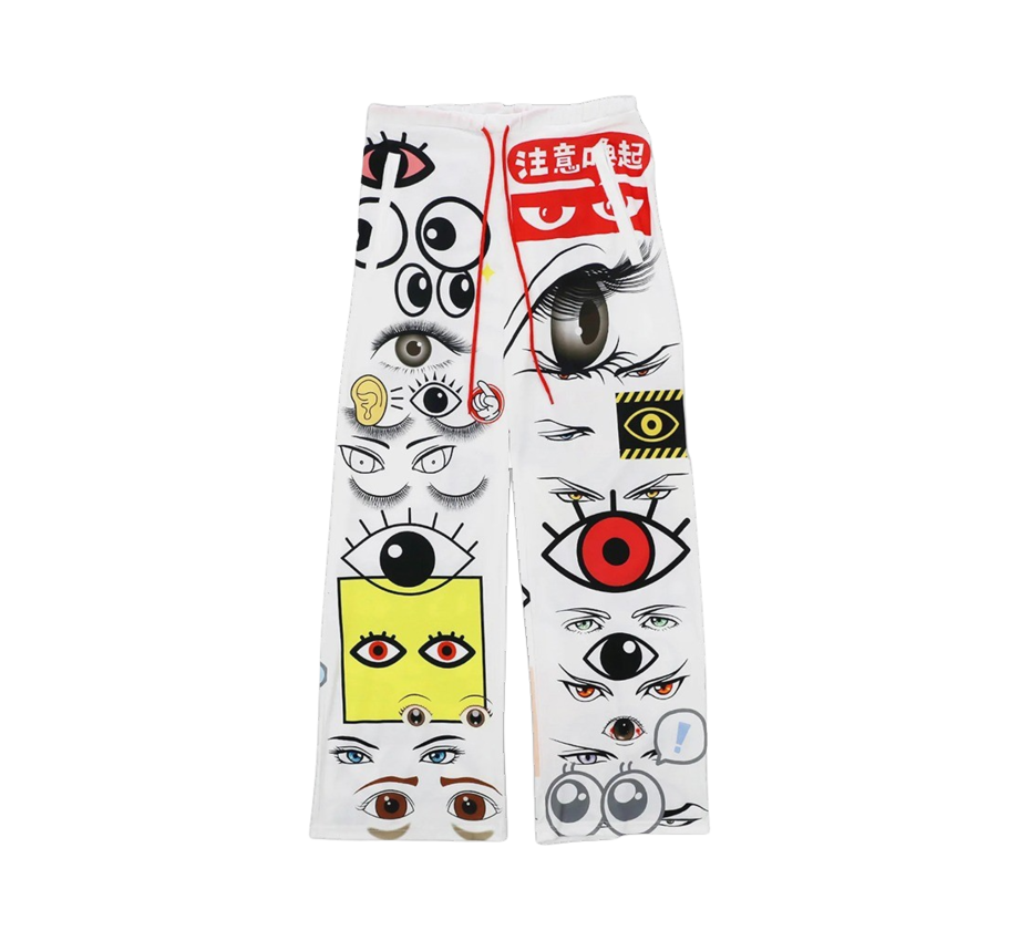 키집 아이 클립 아트 팬츠(Kizip Eye Clip Art Pants)