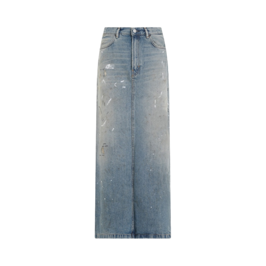 AF0426-228 (W) Acne Studios Denim Skirt Light Blue