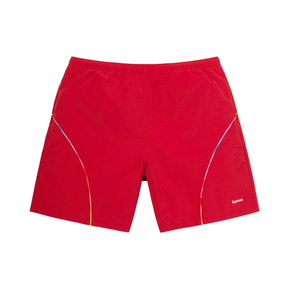 슈프림 그라디언트 파이핑 워터 쇼츠 레드 - 21SS(Supreme Gradient Piping Water Shorts Red - 21SS) - 1