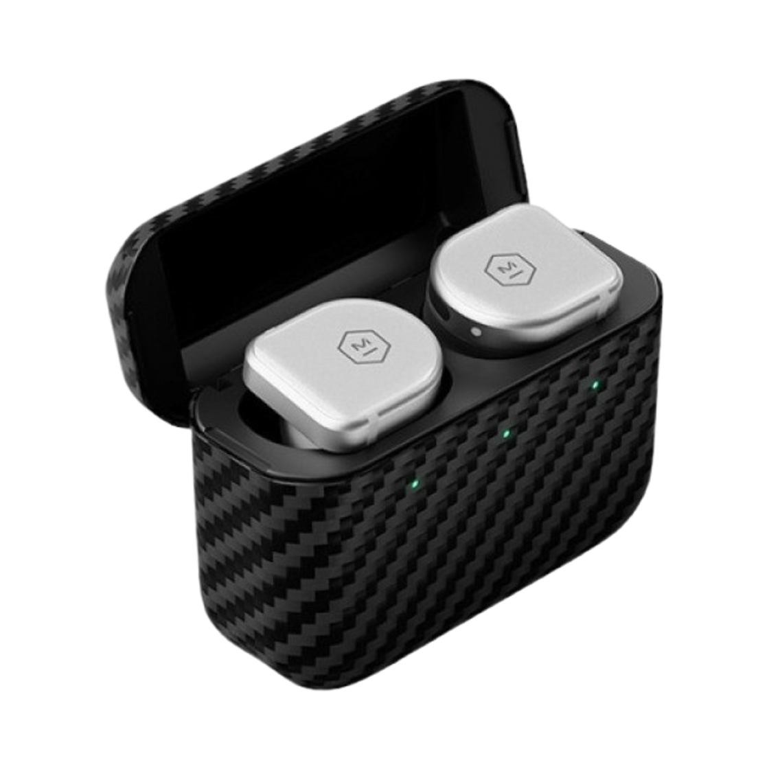 마스터앤다이나믹 MW08 스포츠 무선 이어폰 실버 (국내 정식 발매 제품)(Master & Dynamic MW08 Sport Wireless Earphones Silver (Korean Ver.))