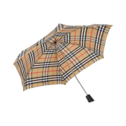 Burberry Check Compact Umbrella Archive Beige