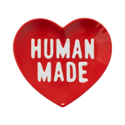 Human Made Heart Ceramics Tray Red