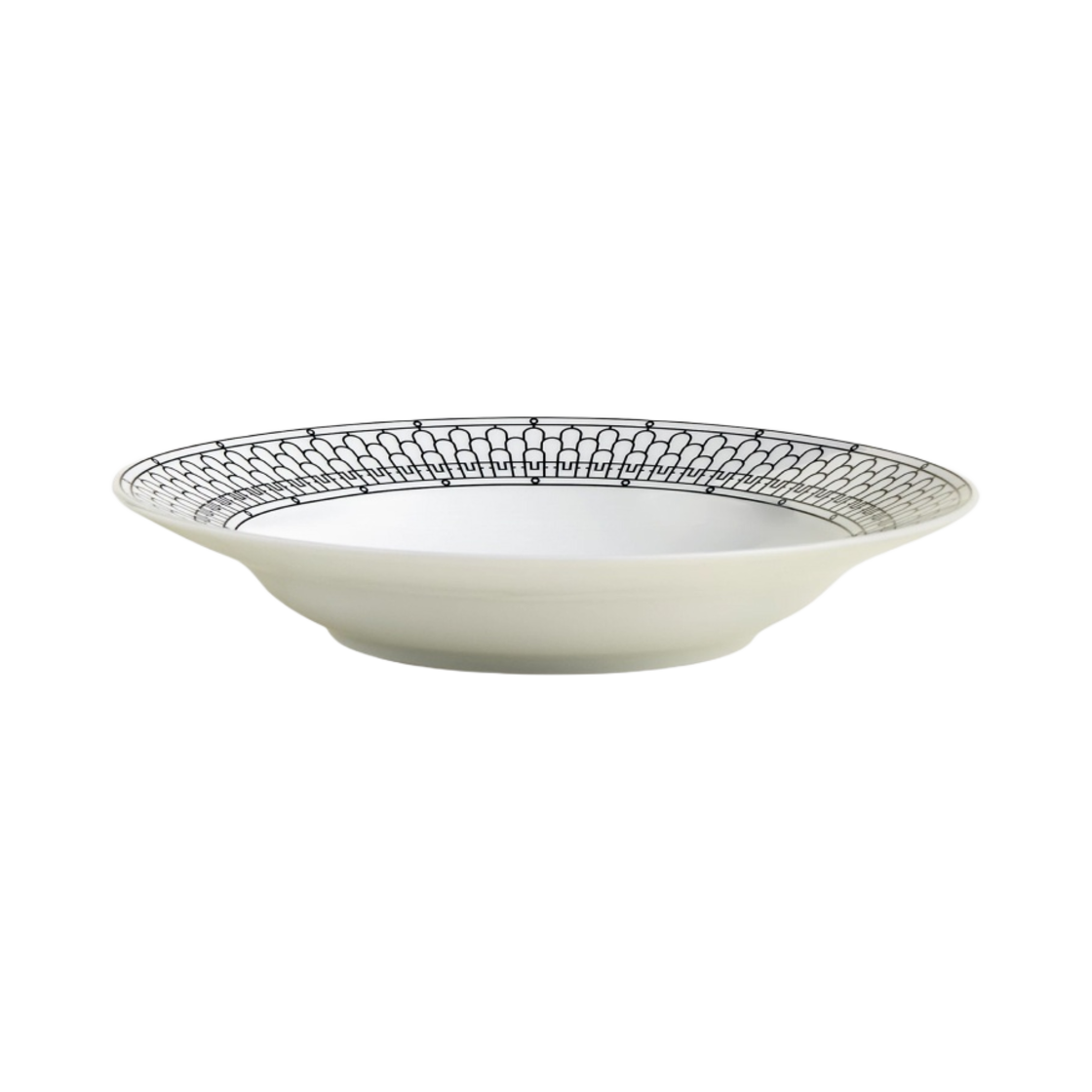 에르메스 H 데코 라운드 딥 플래터 썽 꼴로리 (1개입)(Hermes H Deco Round Deep Platter Sans Coloris (1 Plate)) - 2