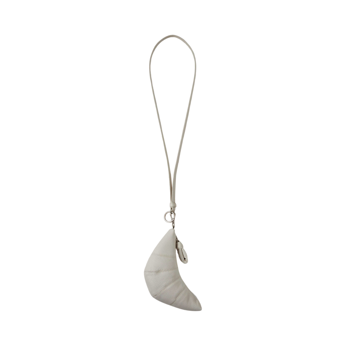 르메르 크루아상 코인 퍼스 네클리스 초크(Lemaire Croissant Coin Purse Necklace Chalk)