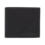Prada Saffiano Leather Wallet Black