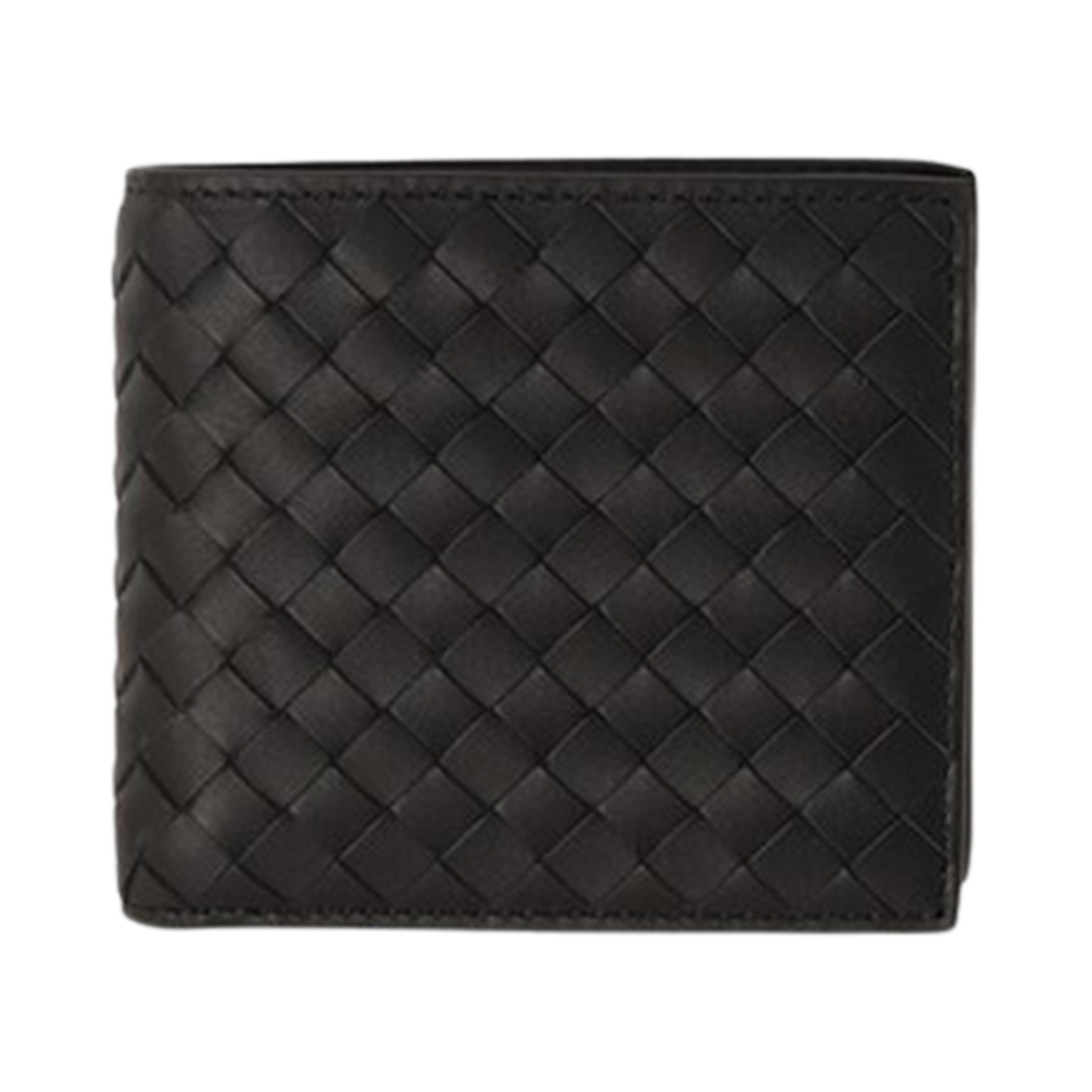 193642V46512096 Bottega Veneta Intrecciato Leather Wallet Brown