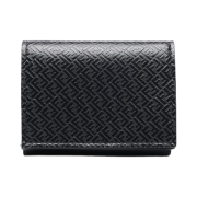Fendi Micro FF Tri-Fold Wallet Black