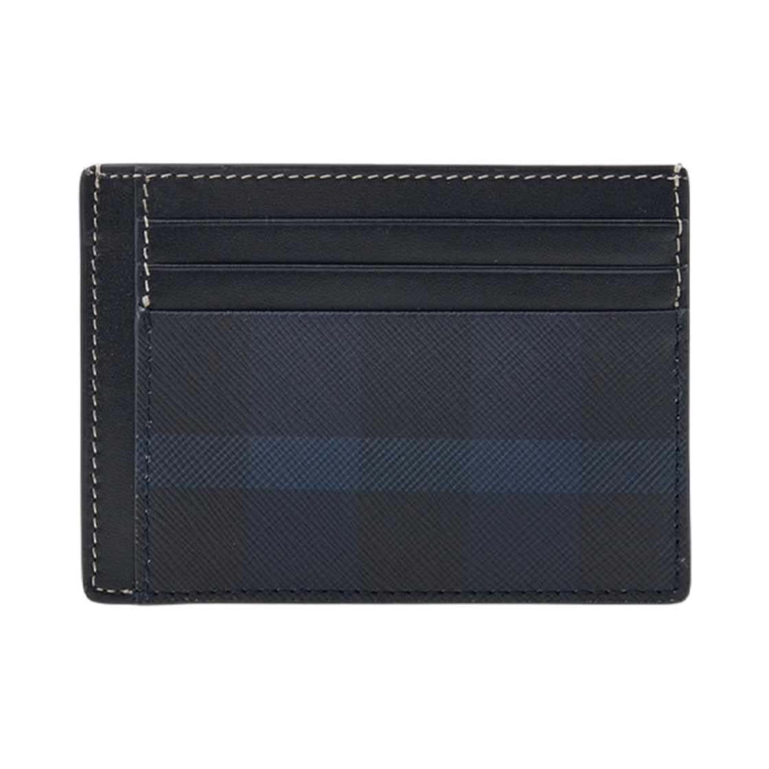 8074691 Burberry Money Clip Card Case Navy