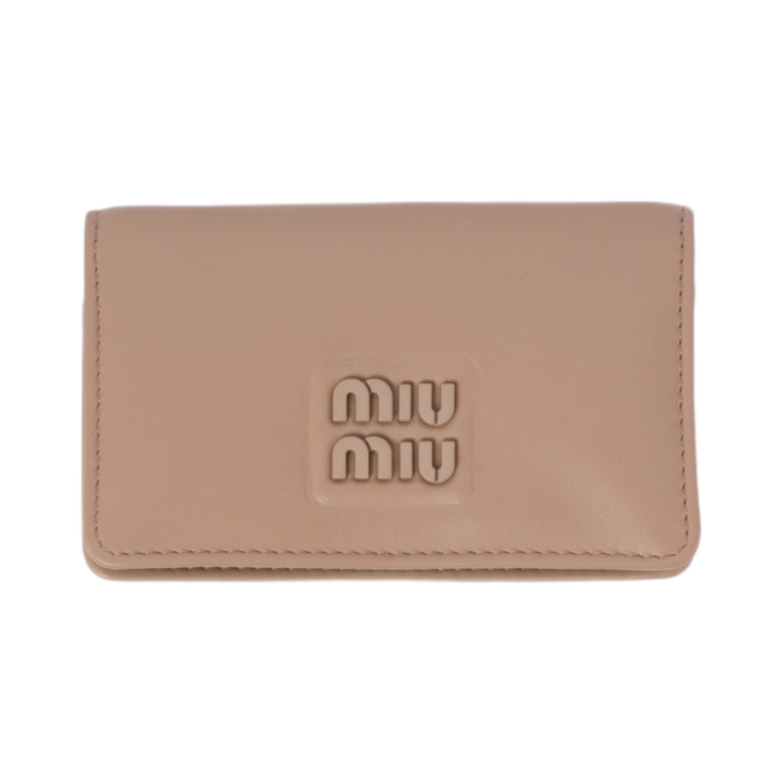 미우 미우 레더 카드 홀더 카메오(Miu Miu Leather Card Holder Cameo) - 1