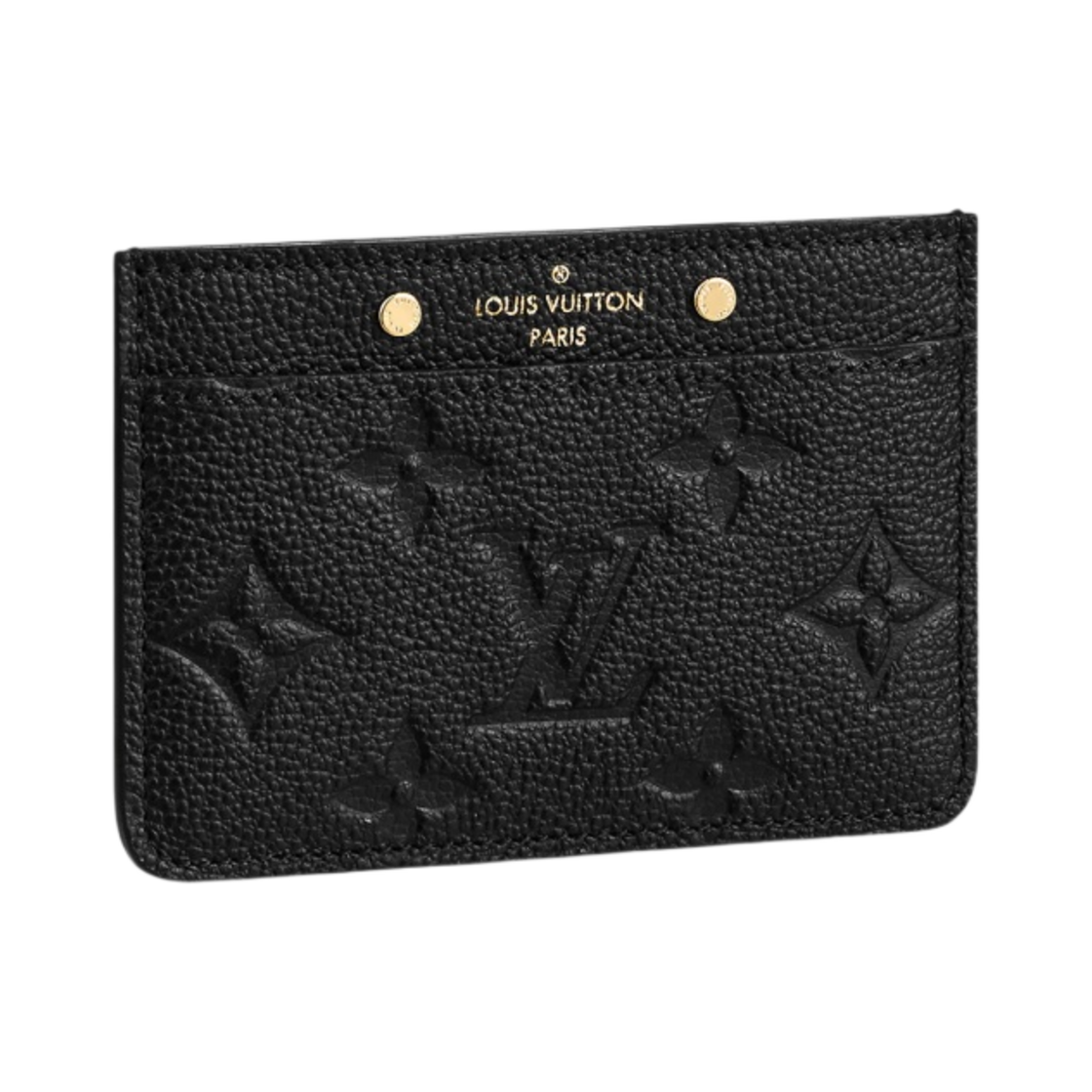 루이비통 카드 홀더 모노그램 앙프렝뜨 블랙(Louis Vuitton Card Holder Monogram Empreinte Black)