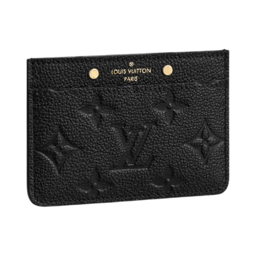 Louis Vuitton Card Holder Monogram Empreinte Black