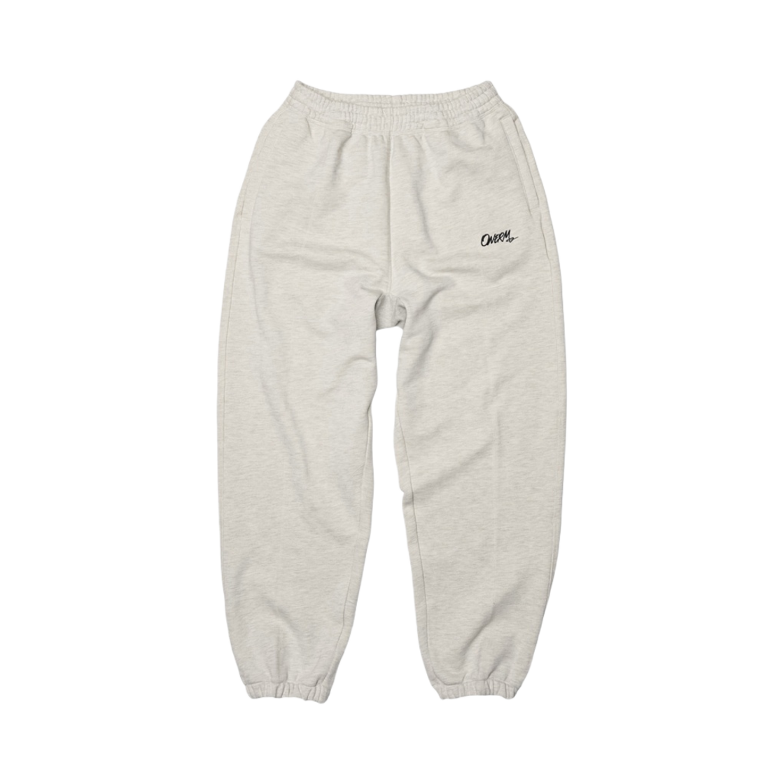 원알엠 에센셜 스웨트팬츠 멜란지 화이트(ONERM Essential Sweatpants Melange White)