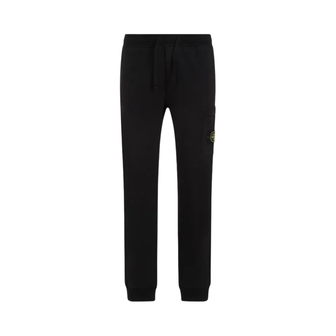 801564551-A0029 Stone Island 64551 Cotton Fleece Cargo Pants Black - 24SS