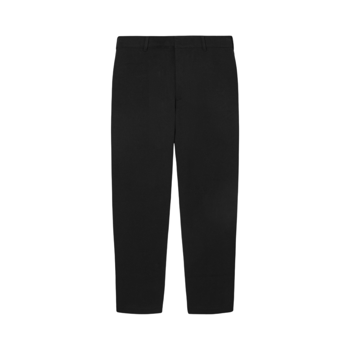 코스 테이퍼드 코튼 저지 트라우저 블랙(COS Tapered Cotton Jersey Trousers Black) - 1