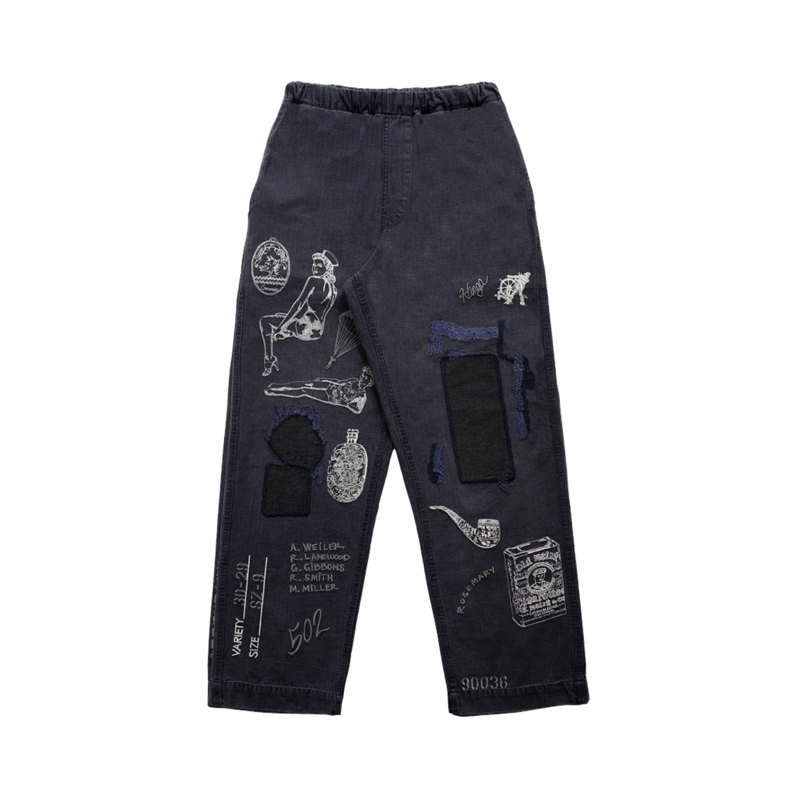 사무엘 젤리그 더플 팬츠 네이비(Samuel Zelig Duffle Pant Navy)