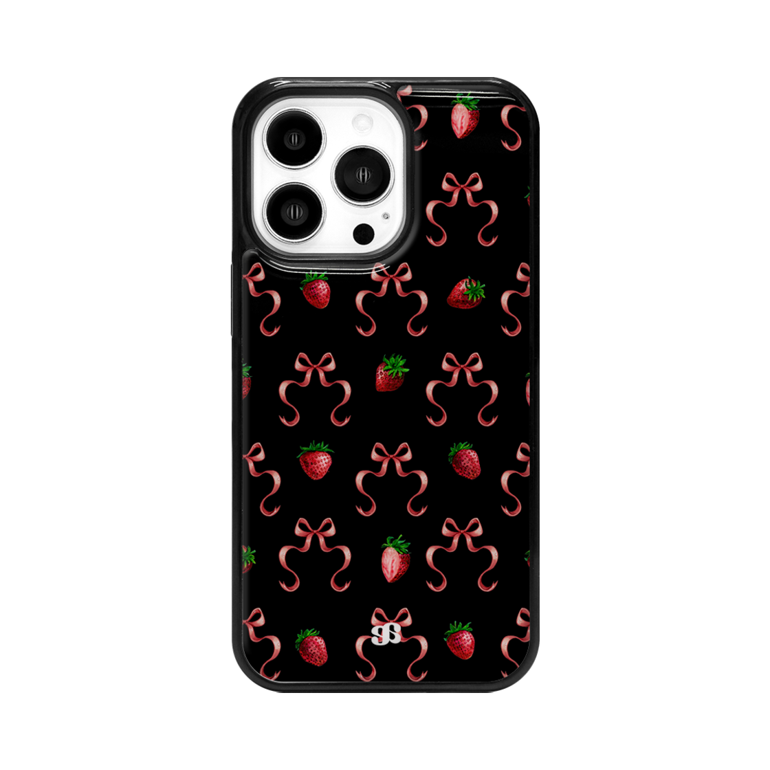 어프어프 스트로베리 리본 (에폭시)(earpearp Strawberry Ribbon Epoxy Case) - 1