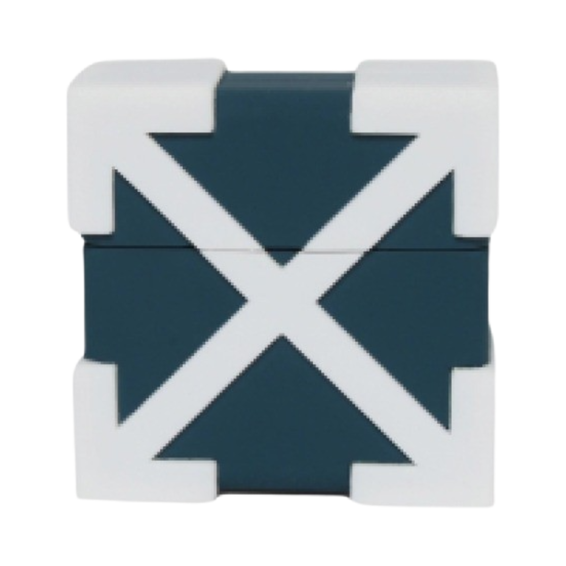 오프화이트 애로우 에어팟 케이스 덕 그린(Off-White Arrow AirPods Case Duck Green)