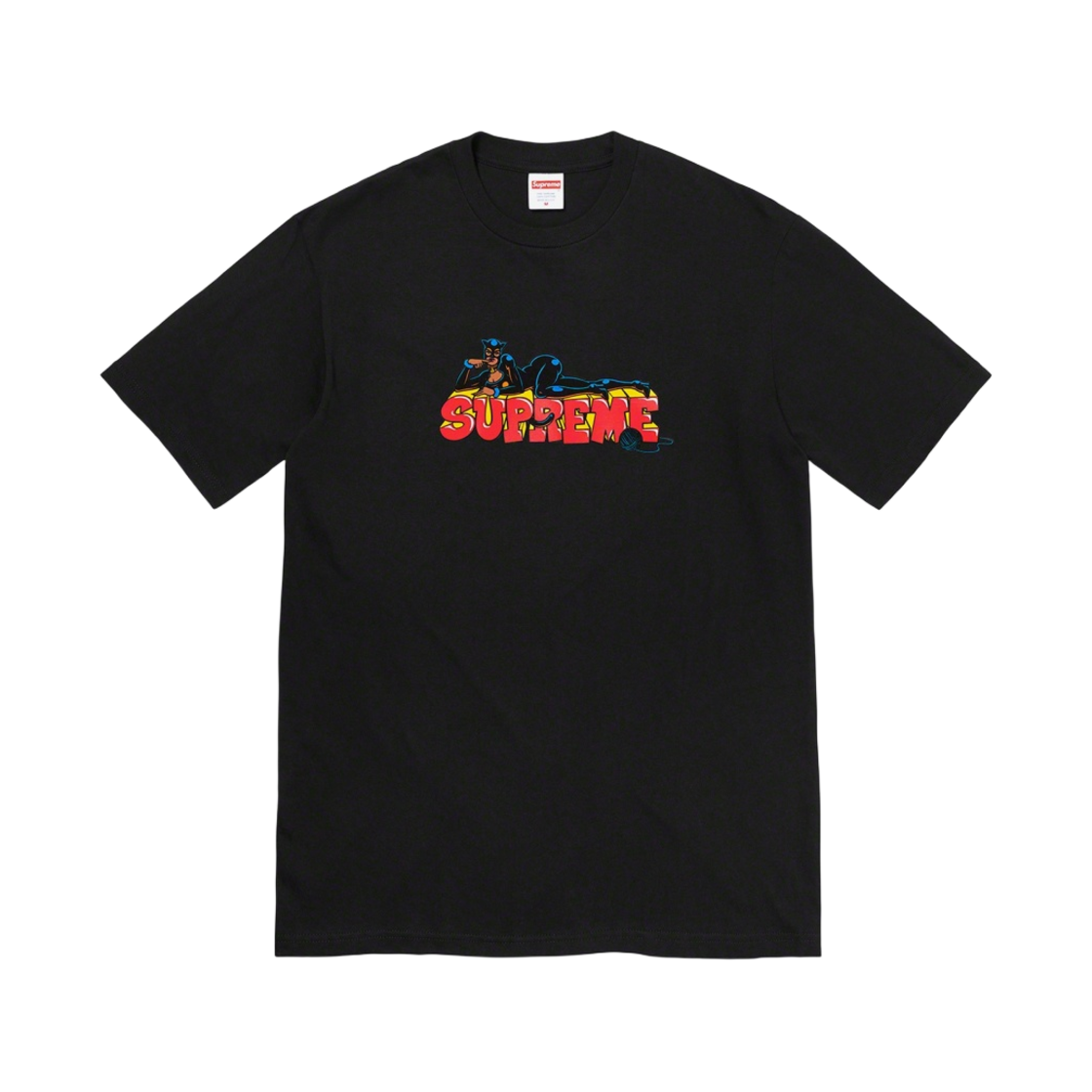 슈프림 캣우먼 티셔츠 블랙 - 22FW(Supreme Catwoman T-Shirt Black - 22FW) - 1