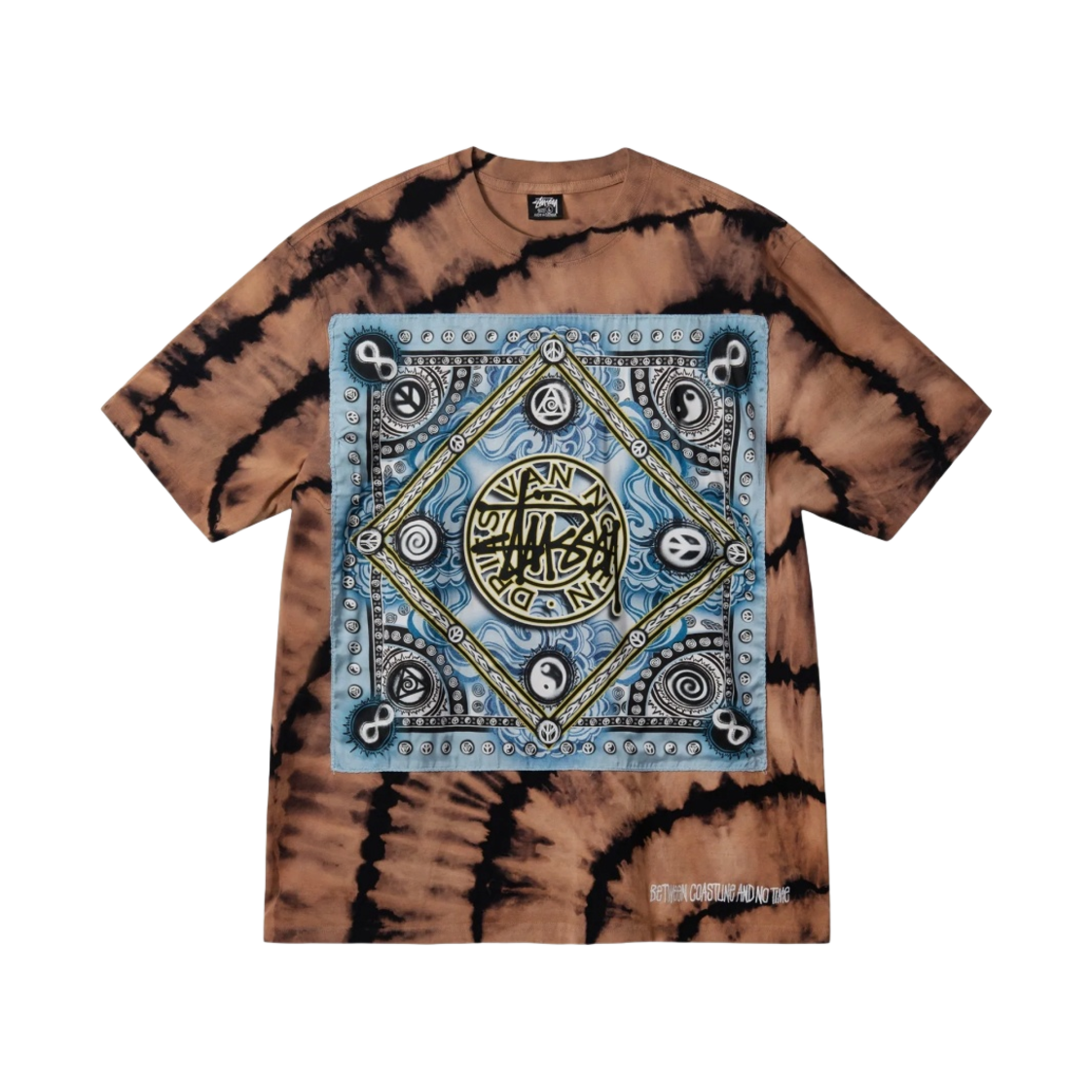스투시 x 드리스 반 노튼 반다나 티셔츠 카멜(Stussy x Dries Van Noten Bandana T-Shirt Camel) - 1
