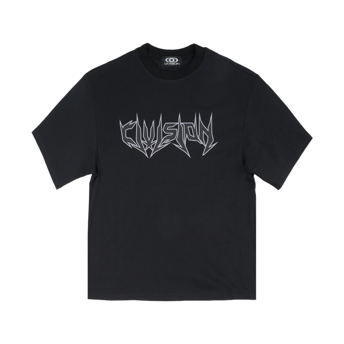 씨비전 바이 씨에스씨 코어 로고 티셔츠 블랙(Civision by CSC Core Logo T-Shirt Black)