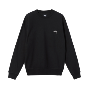 Stussy Overdyed Crew Black 2021