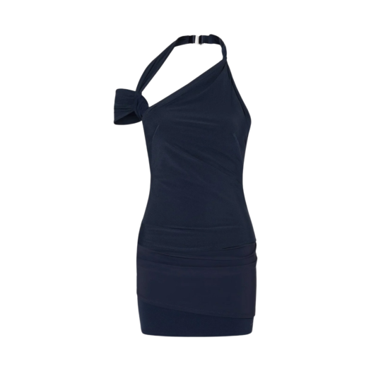 (W) Nike x Jacquemus Jersey Dress Dark Obsidian - Asia