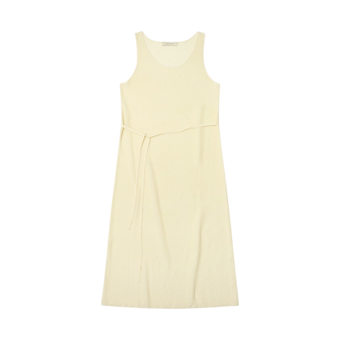 시야쥬 SIKN2119 시스루 글리터 니트 원피스 레몬 베이지