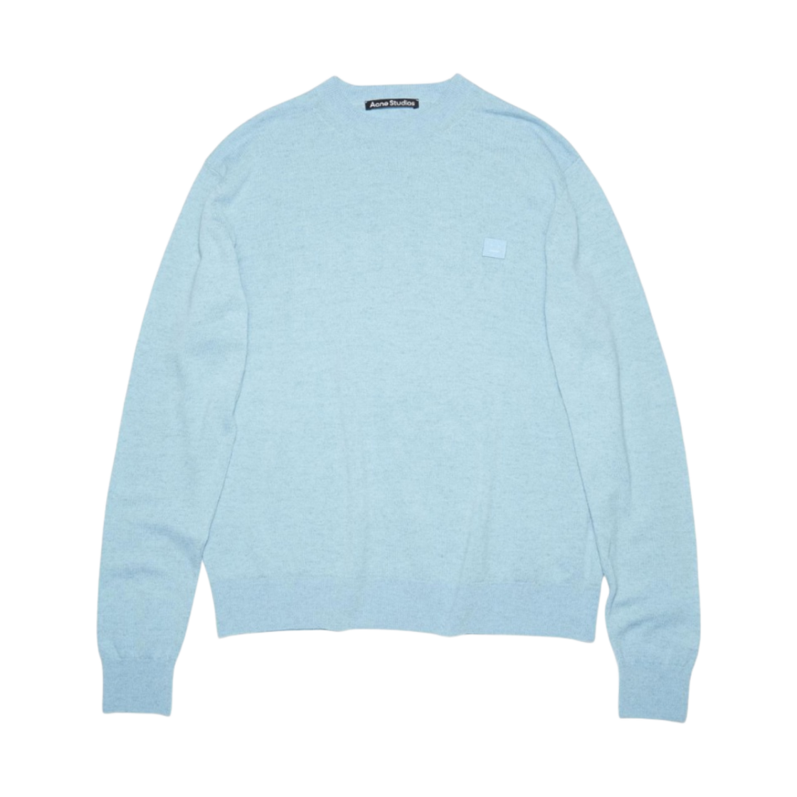 (W) 아크네 스튜디오 크루넥 스웨터 파우더 블루((W) Acne Studios Crewneck Sweater Powder Blue) - 1