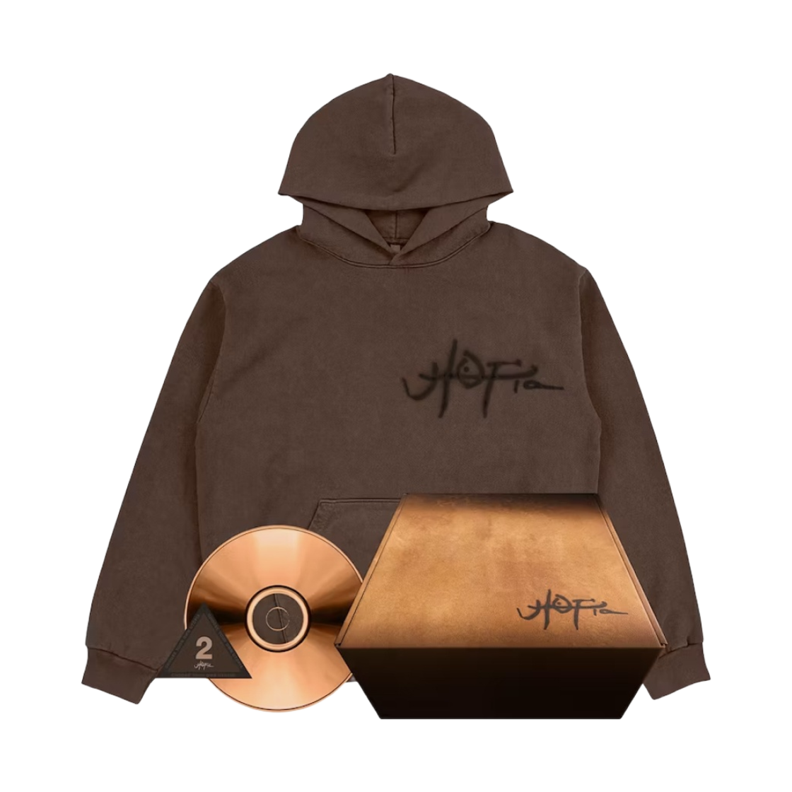 트래비스 스캇 유토피아 후드 A2 브라운 팩