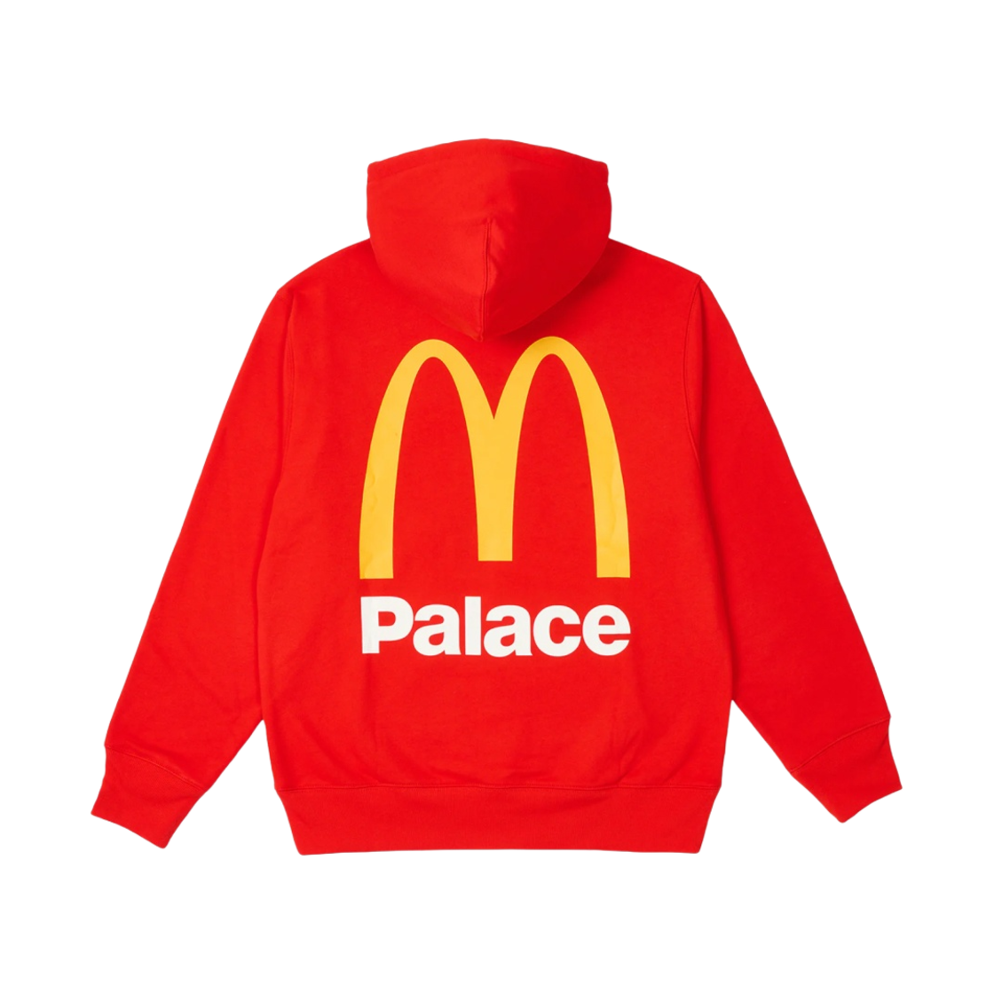 팔라스 x 맥도날드 로고 후드 레드 - 23FW(Palace x McDonald's Logo Hood Red - 23FW)
