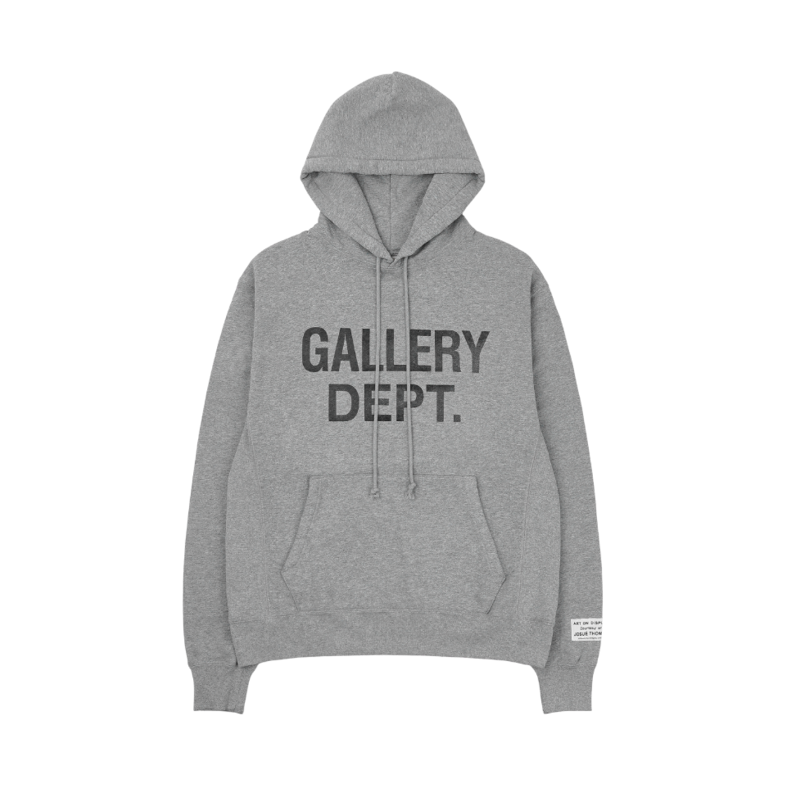 갤러리 디파트먼트 센터 로고 후드 헤더 그레이(Gallery Dept. Center Logo Hoodie Heather Grey)