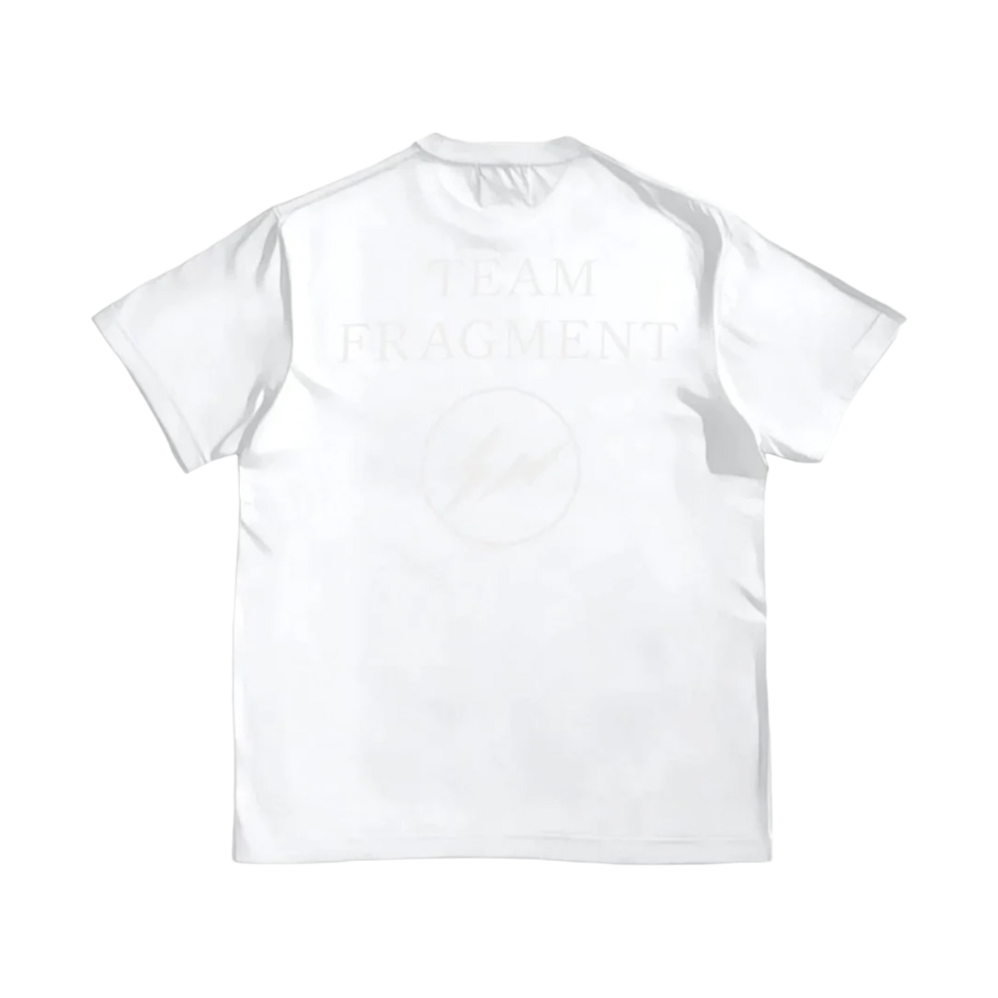 프라그먼트 포럼 팀 프라그먼트 숏슬리브 티셔츠 화이트(Fragment Forum Team Fragment S/S T-Shirt White)