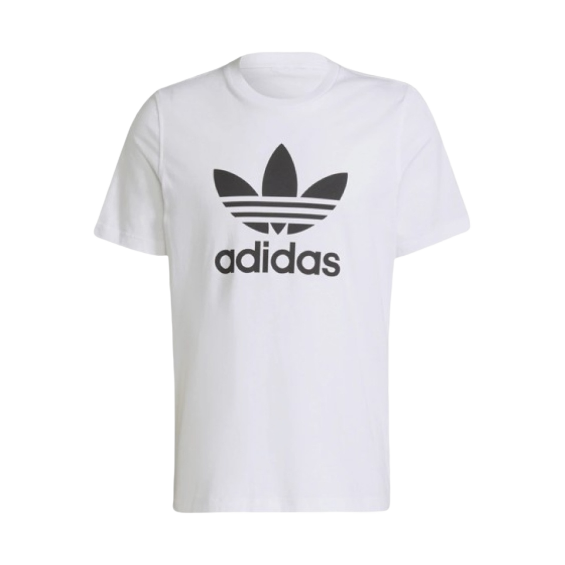 아디다스 오리지널스 트레포일 티셔츠 화이트 - KR 사이즈(Adidas Originals Trefoil T-Shirt White - KR Sizing) - 1