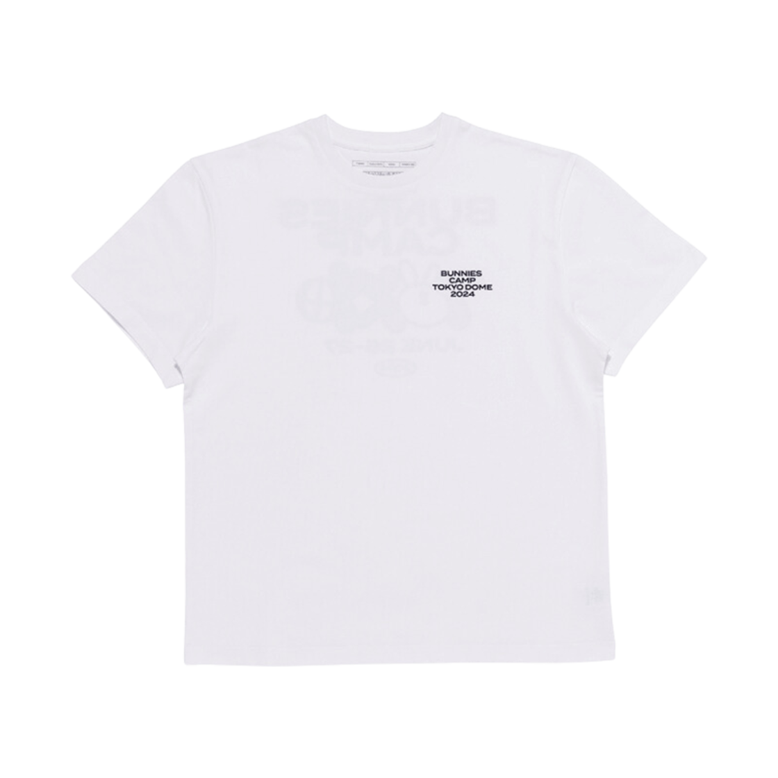 公式 BUNNIES CAMP 2024 TOKYODOME Tシャツ グレー NewJeans - T-Shirt [NewJeans x MURAKAMI BUNNIES CAMP 2024