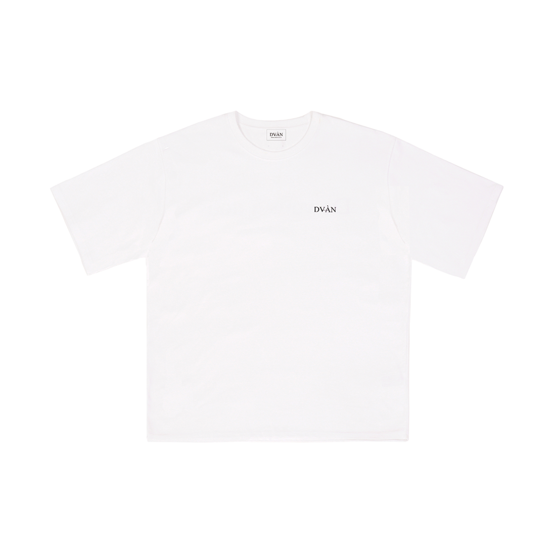 드반 노말 티셔츠 화이트(DVAN Normal T-Shirt White)