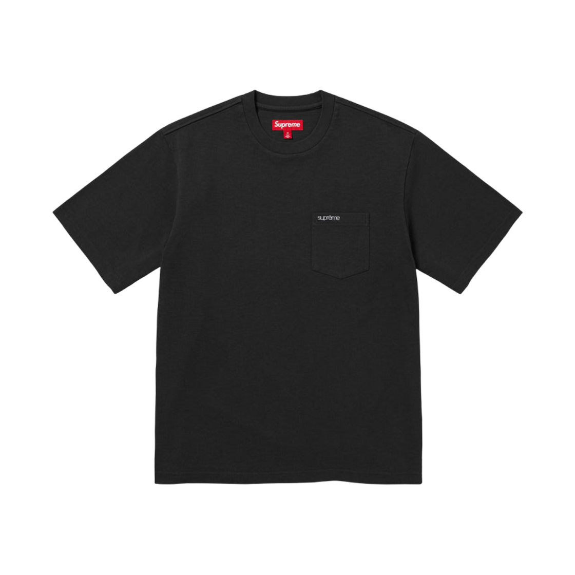- Supreme S/S Pocket T-Shirt Black - 24FW