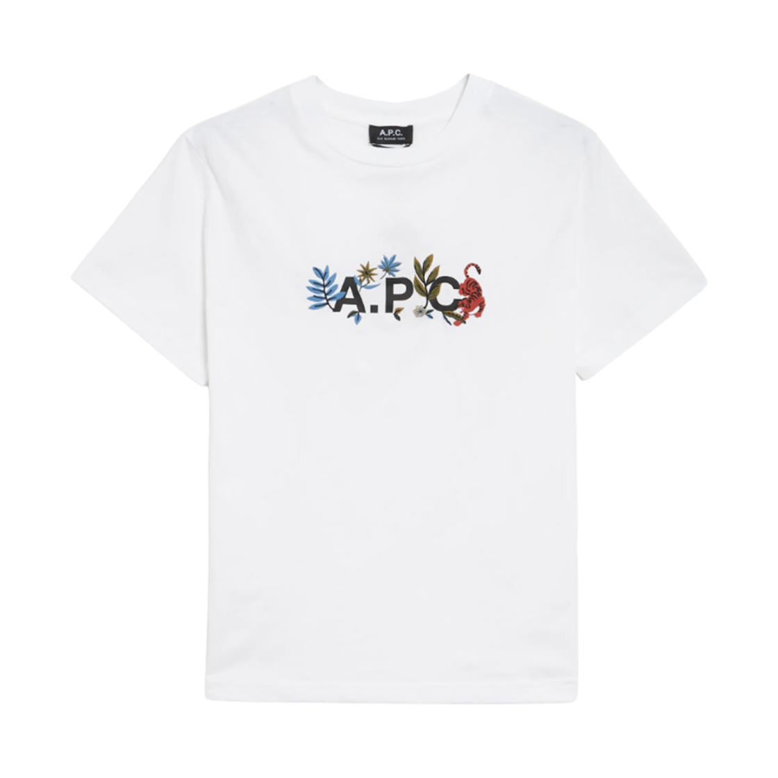 아페쎄 아우구스트 티셔츠 화이트(A.P.C. Auguste T-Shirt White) - 1