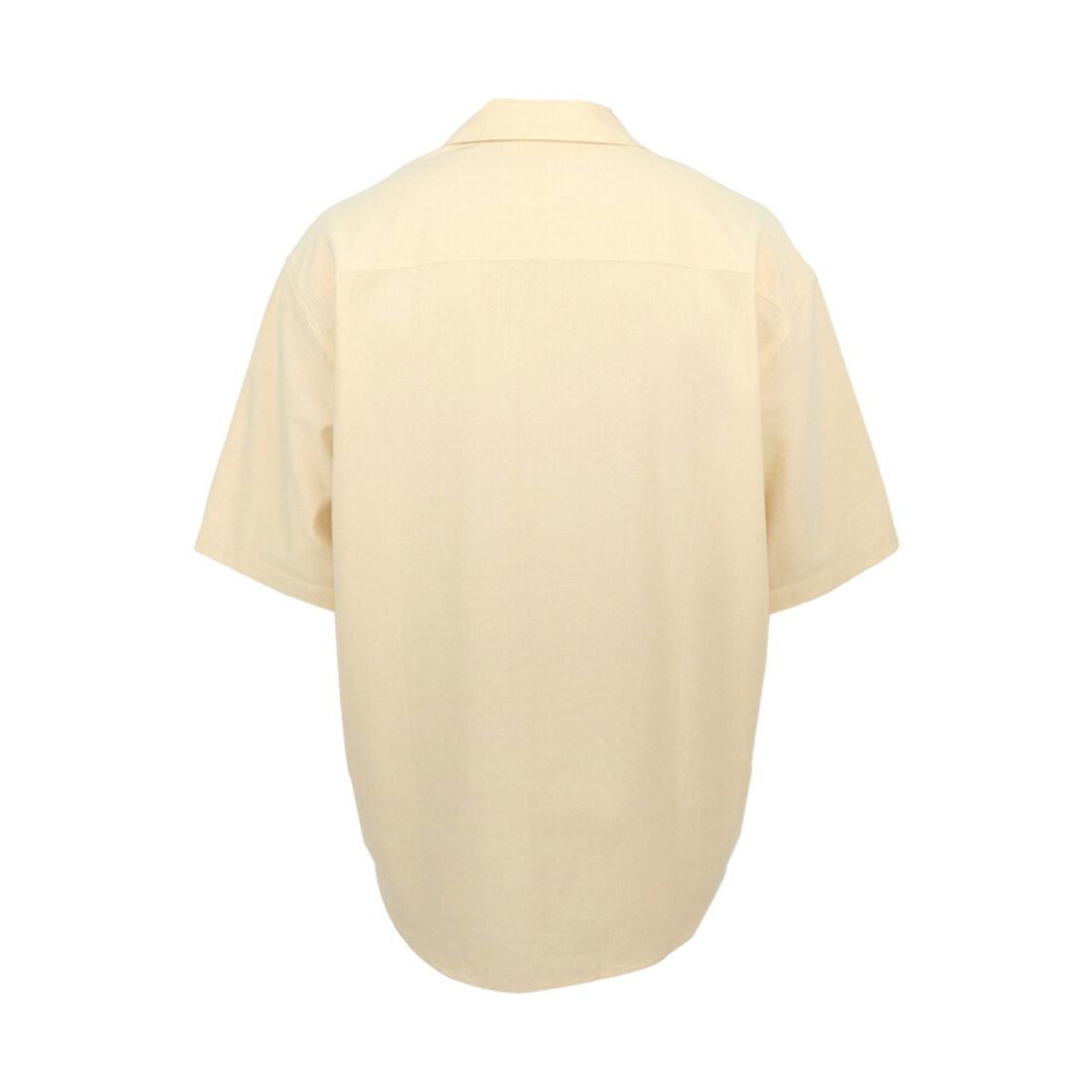 아미 톤온톤 하트 로고 캠프 칼라 셔츠 크림(AMI de Coeur Camp Collar Shirt Cream) - 2