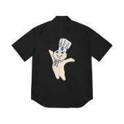 Supreme Doughboy S/S Work Shirt Black - 22FW