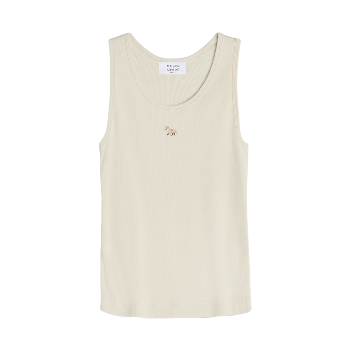 新品】メゾンキツネBABY FOX PATCH RIBBED TANK TOP メゾンキツネ
