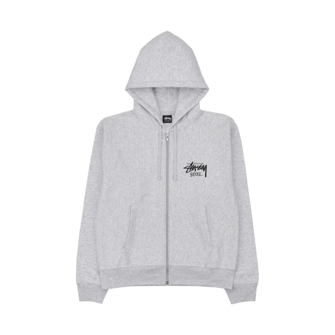 Stussy Stussy Stock Seoul Zip Hood Ash Heather · S