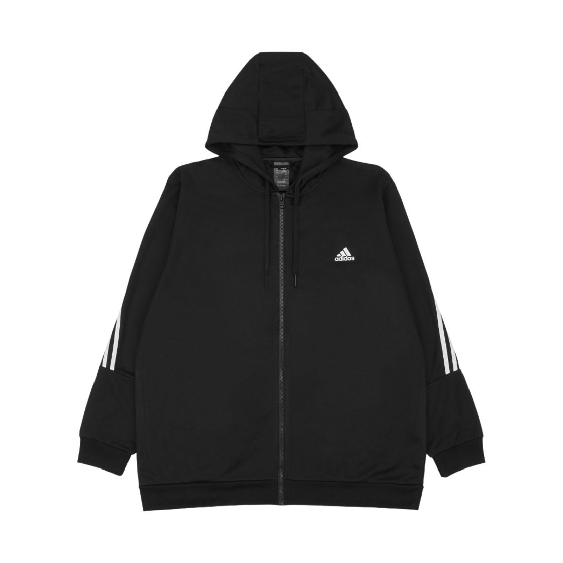 IC6767 Adidas 3-Stripes Track Suit Black White - KR Sizing