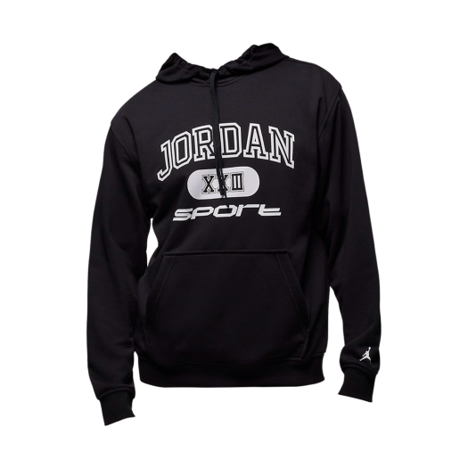 Jordan Sport Crossover Dri-Fit Pullover Hoodie Black White (FV8626-010)